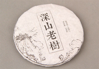Organic cha Pu'er Tea Handmade Green Pu-erh Tea 100g Ecology Old Tree Sheng Puer