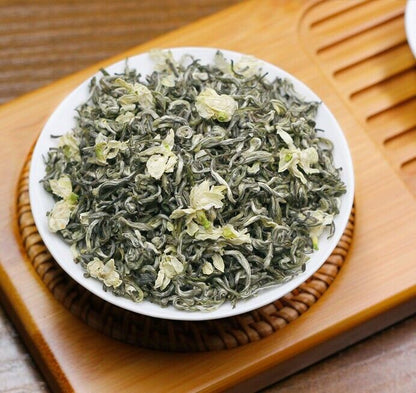 China Bi Tan Piao Xue Green Tea,Snowflakes on Green Lake Jasmine Green Tea