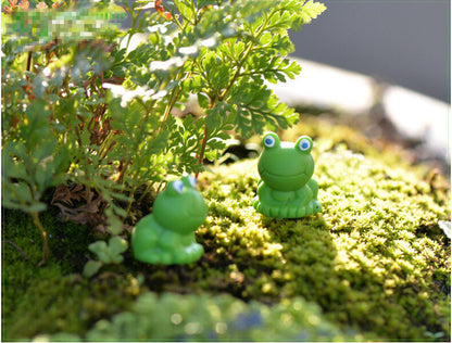 Blue Eyes Frogs Miniature Garden Yard Lawn Ornament Decoration Figurine DIY 5pcs