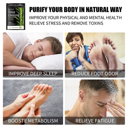 Detox Cleansing Foot Pads to Remove Toxins Premium Deep | 10 patches