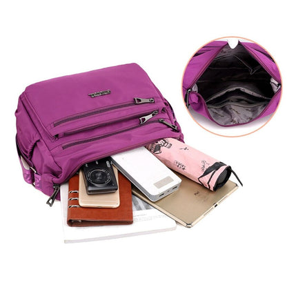 Women Ladies Waterproof Nylon Crossbody Shoulder Bag Travel Handbag Satchel Tote