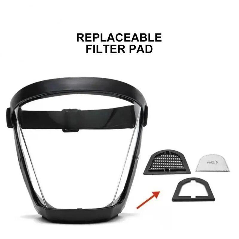 Uvex Bionic Face Shield Helmet Mask Clear Visor Protective Cover Safety Grinding