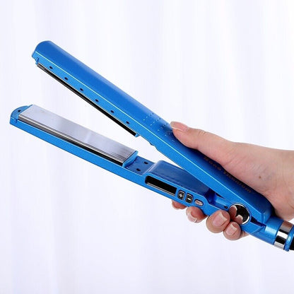 BaBylissPro Nano Titanium 1-1/4" Hair Straightening Flat Iron New + Box