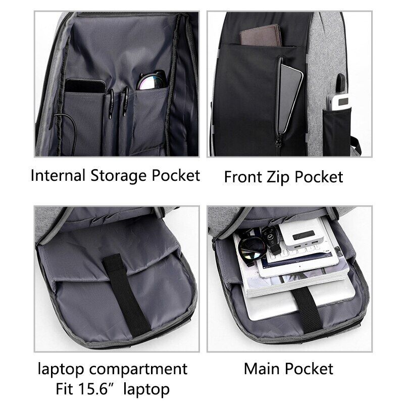Men's Backpacks Bag Pack Men Backpack for School Book Bag Back Bag Men