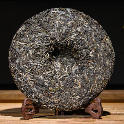 357g Puerh Raw Tea Yunnan Laomane Pu-erh Shengcha Cake Menghai Pu'er Green Tea