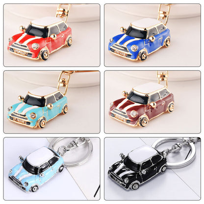 Beetle Car Keychain Purse Bag Car Pendant Key Chain Delicacy Small Keyring Gift