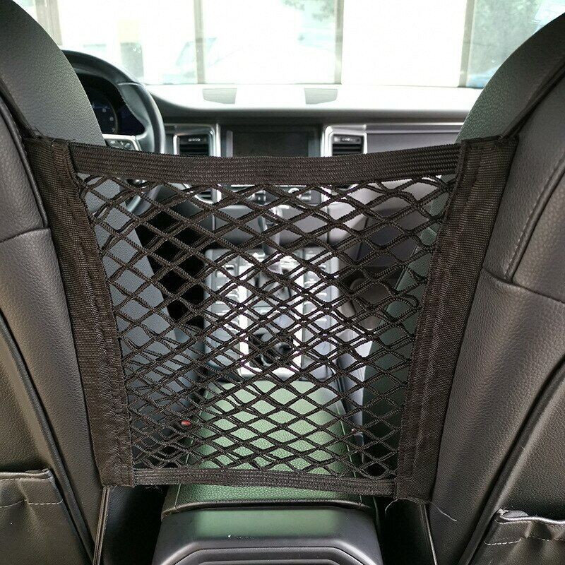 Universal Car Mesh Bag Seat Side Storage Pocket Trunk Cargo Net Auto Accessories
