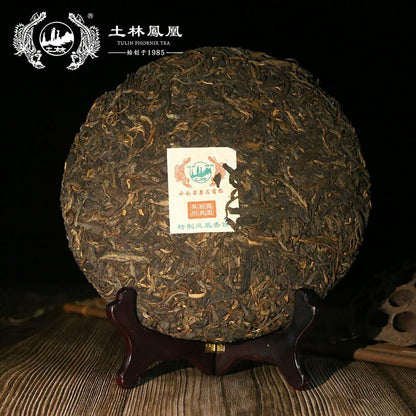 380g TuLin Phoenix Old Pu Erh Tea Top-grade "Special Xiang Bing" 702 Pu-erh Tea