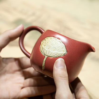 Lotus Ceramic Tea Pitchers Creative Fair Cup 115ml