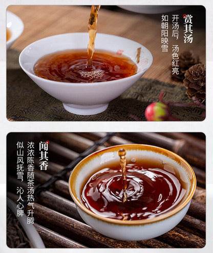 2022 Liu Pao Tea Premium Liubao Tea Foreign Trade 5101 Dark Tea Loose Tea 200g