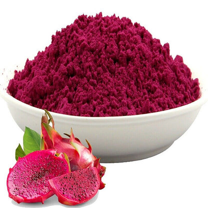 Organic Freeze Dried Pink Pitaya Dragon Fruit Powder Pure Natural Raw100g 冻干火龙果粉