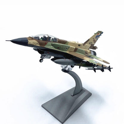 1:72 Israeli Air Force F16i Storm Fighter Aircraft Model Alloy Decoration