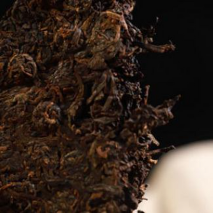 357g Yunnan 2010 Year Aged Puerh Ripe Tea Cake Qizi Ecological Cooked Pu-erh Tea