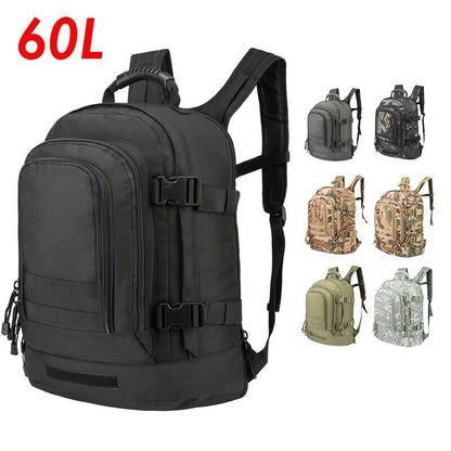 Military Tactical Backpack Rucksack Expandable Outdoor Travel Bag Camping Hiking