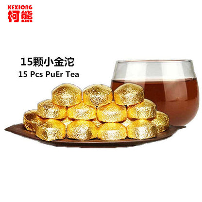 15 Pcs Organic PuEr Tea High Quality Chinese Yunnan Pu'Er Tea Mini Pu-Erh Tuocha