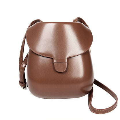Messenger Bag Saddle Flap Shoulder Bag Small PU Leather Crossbody Bags Women