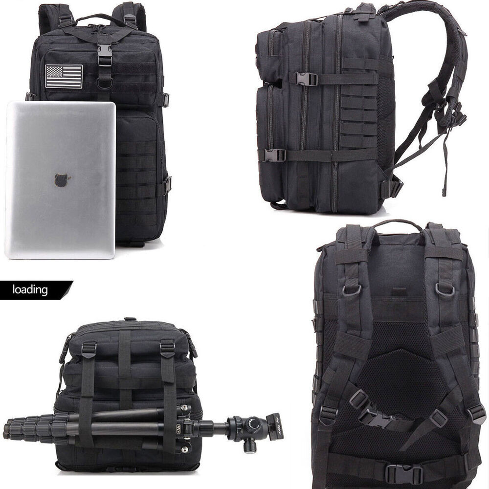 Tactical Backpack Travel Hiking Camping Hunting Bug 3D Rucksack Men Army Bags