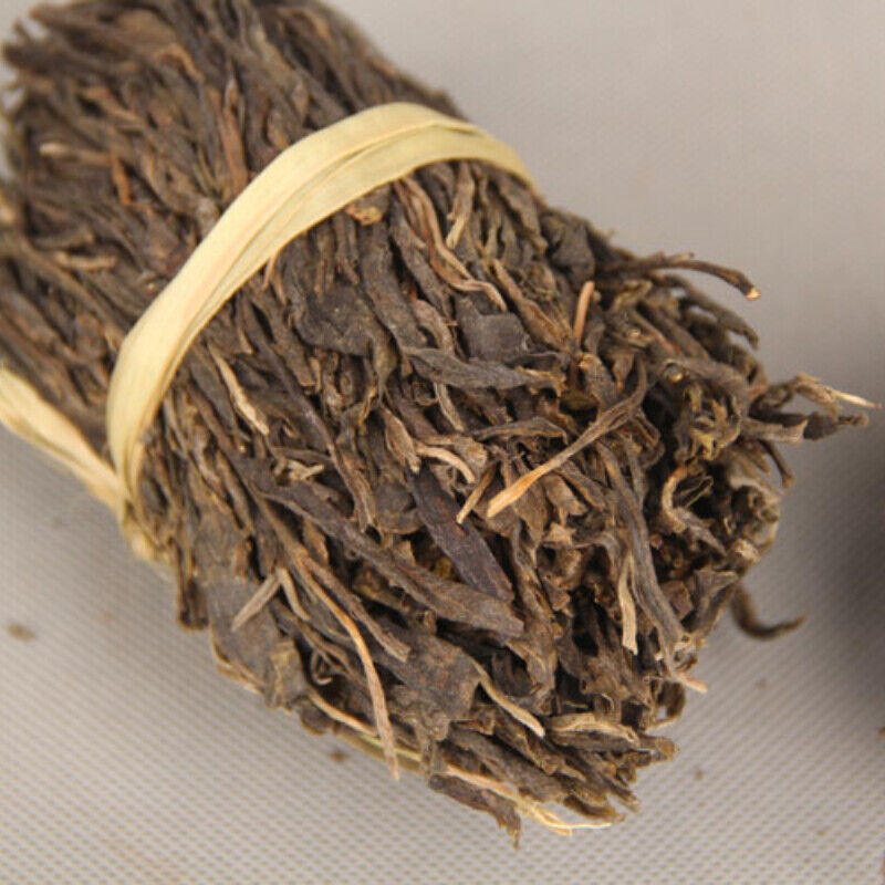 Natural Yunnan Bazi Bulk Pu-Erh Tea Puerh Raw Tea Premium Big Leaf Fermented Tea