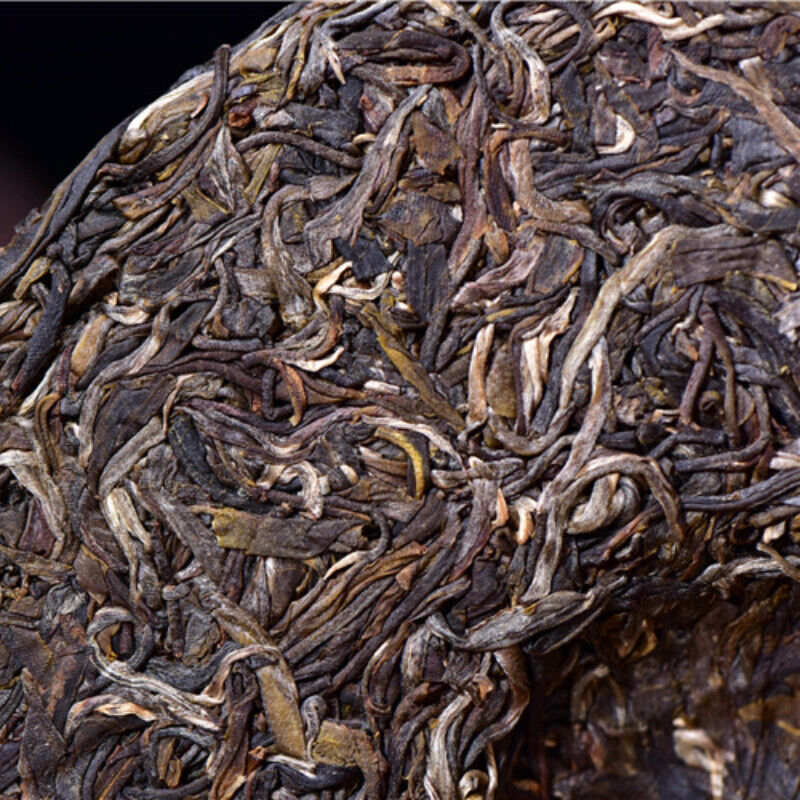 Spring Pu-Erh Tea Natural Green Tea 357g Yunnan Big Tree Pu'er Raw Cake-