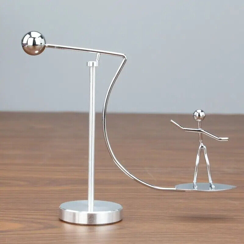 Newton Cradle Balance Steel Balls Creative Toys School Physics Teaching Supplies