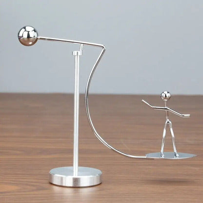Newton Cradle Balance Steel Balls Creative Toys School Physics Teaching Supplies