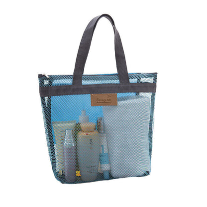 Travel Beach Bag Portable Outdoor Toiletries And Swimming Bags Mesh Storage Bag
