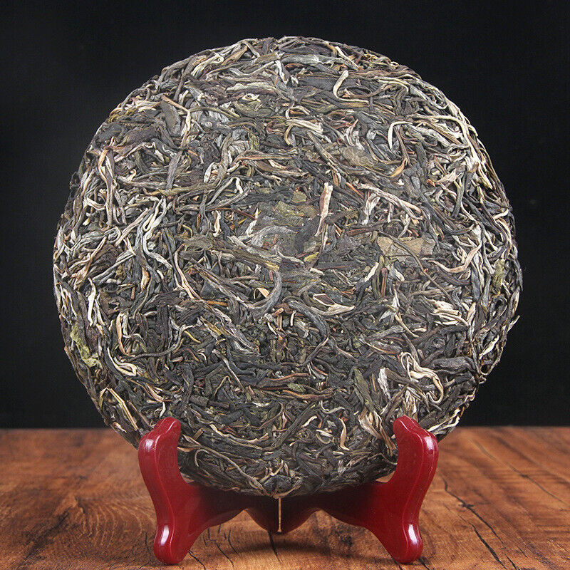 Green Tea Yunnan Pu'er Tea Cha Tea Cake Menghai Bada Mountain Arbor Tea 357g