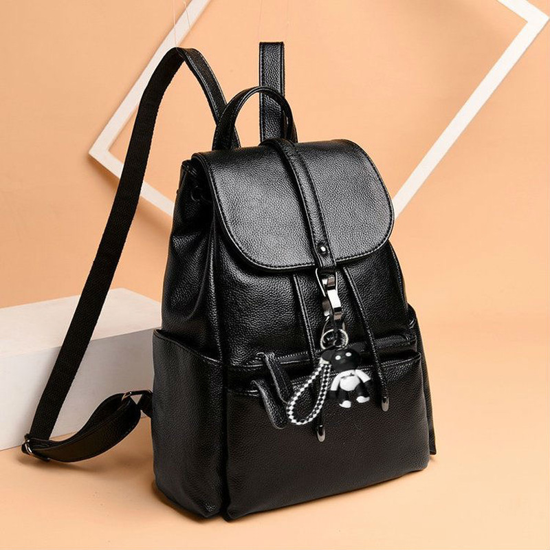 Women Backpack casual PU Leather Travel Shoulder Bag Handbags Rucksack Backbag