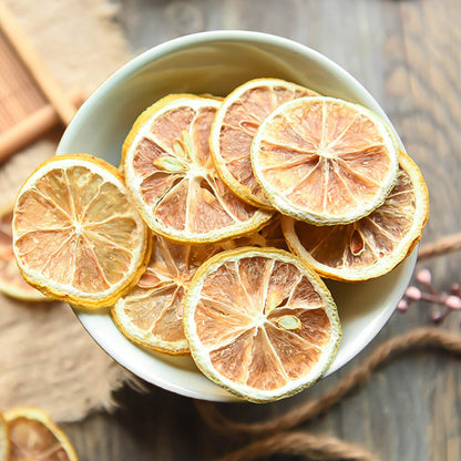 Lemon Tea Lemon Slices Dried Fruit Tea Freshly Soaked Scented Tea Healthy Food