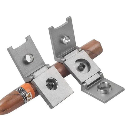 Metal Cigar Puncher Guillotine Stainless Steel 3Sizes Portable Punch Cutter Tool