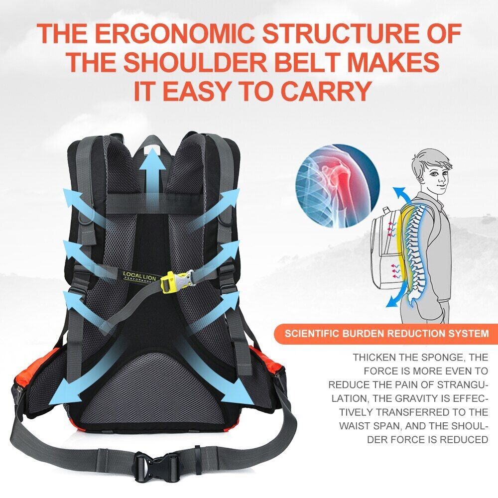 Hiking Storage Backpack Bag Travel Backpack Mountaineering Hiking Camping