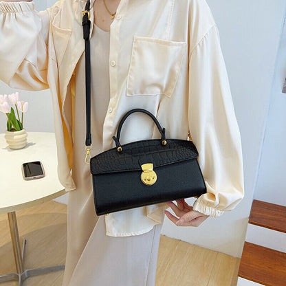 Ladies Handbag Genuine Leather Hobo Satchels Tote Crossbody Shoulder Bag Purse