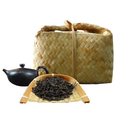 500 g China Hunan Anhua Black Tea Handmade Brick Tea Fu Cha Broad Loose Leaf