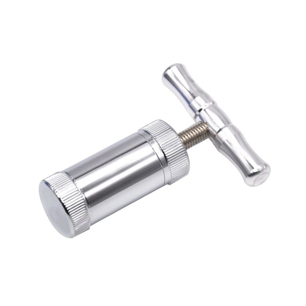 Aluminum Compressor Pressure Tobacco Herb Press Squeezer Herbal Crusher T Handle