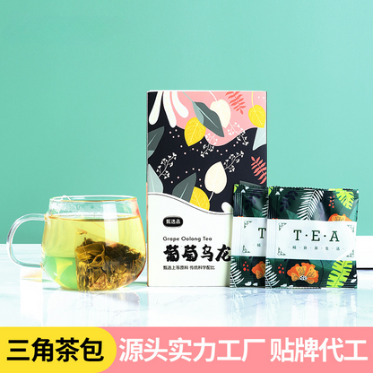 Grape Oolong Tea Flavored Tea Bag Japanese Grape Oolong Tea