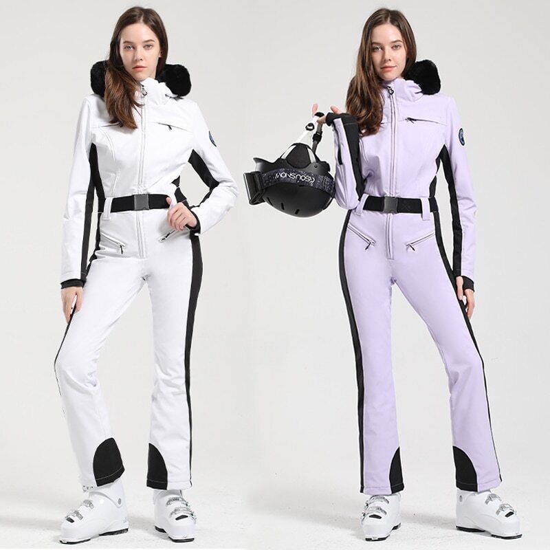 2023 One-piece Ski Suit Women Snowboard Women Overalls Jumpsuit Skiing Suit