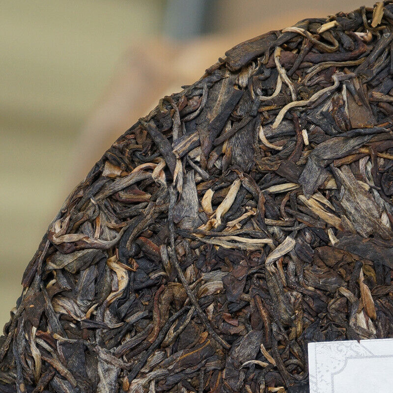 2013 Yunnan Haiwan Yi Wu Zheng Shan Qizi Cake Raw Pu-erh Tea Sheng Puer Tea 400g