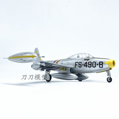 1:72 Us F-84e Jet Fighter F84 Aircraft Model Display Collection