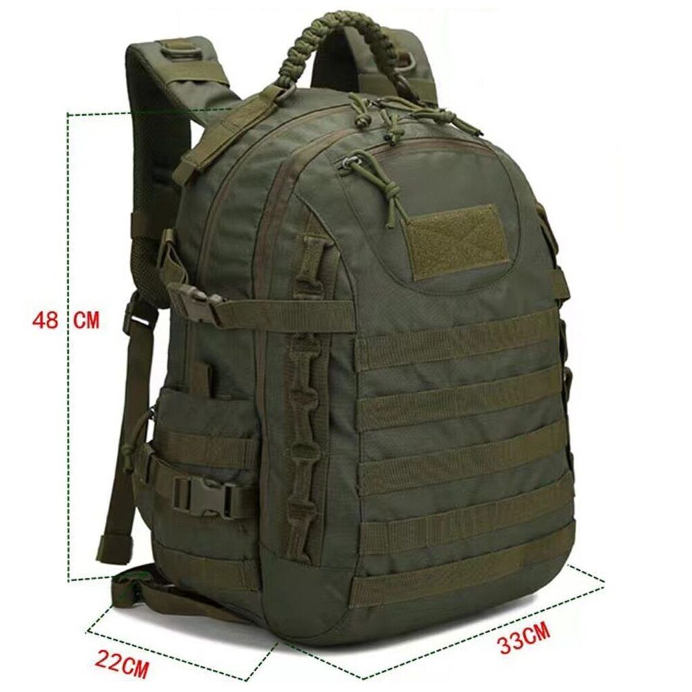 Man Military Pack Tactical Assault Backpack Army Bag Outdoor Camping Backpacks