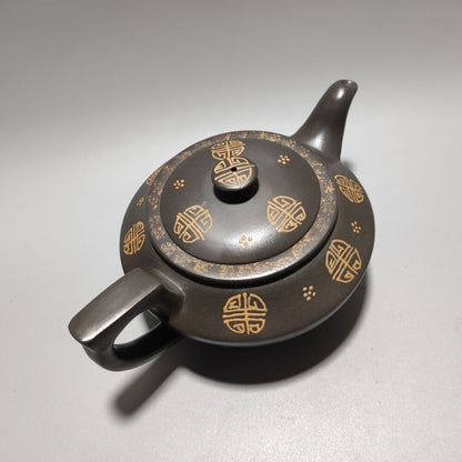 Vintage Chinese Yixing Purple Clay Teapot Zisha Ceremony Teaware Collection Rare