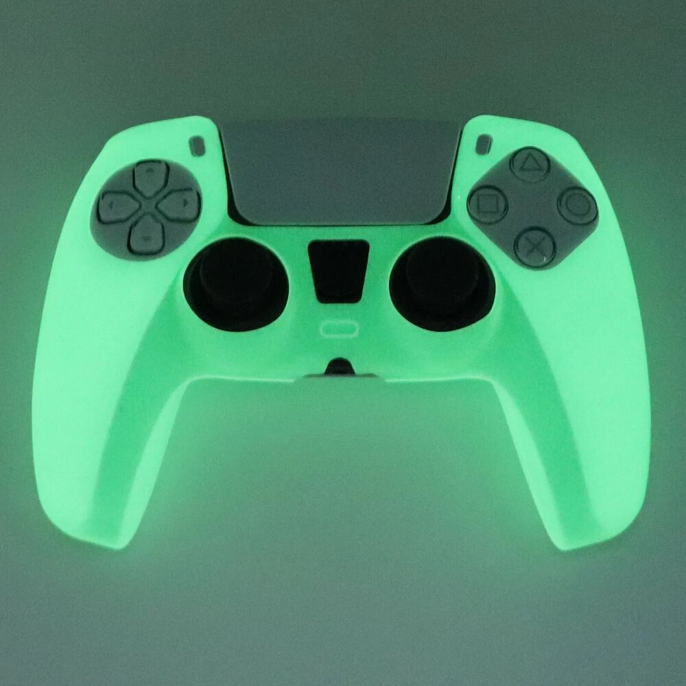 PS5 Glowing Silicone Controller Case Controller Skin Games Accessories Cover