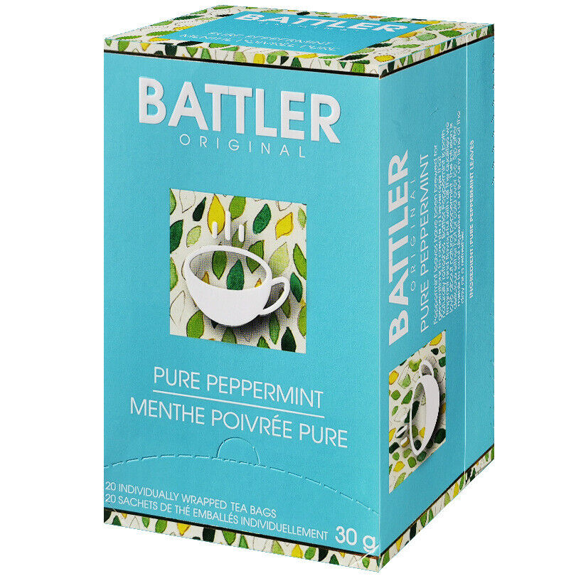 BATTLER Sri Lanka Ceylon Black Tea, Green Tea, Fruit Tea Multi-Flavor 20Pc/ Box