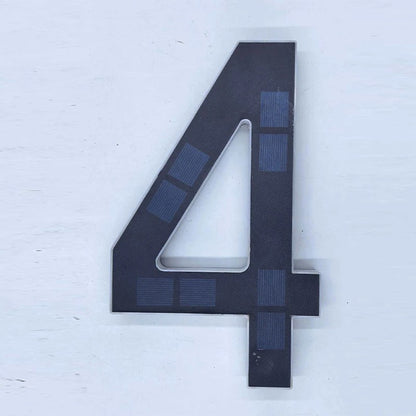 Solar House Number Lights Light Sensor House number Modern Led Address Sign