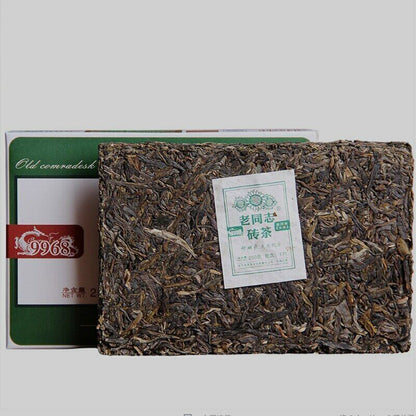 中国茗茶Classical Puer Haiwan Old Comrade Chinese Tea 9968 171 Pu-erh Tea Brick 250g