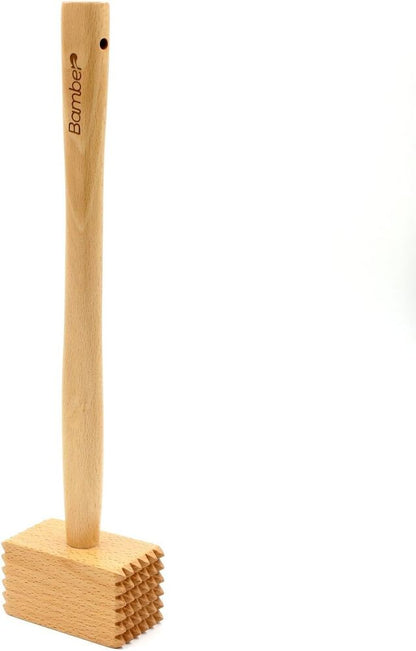 Wooden Meat Mallet Tenderizer Tool Chicken Poultry Pounder Steak Hammer Kitchen