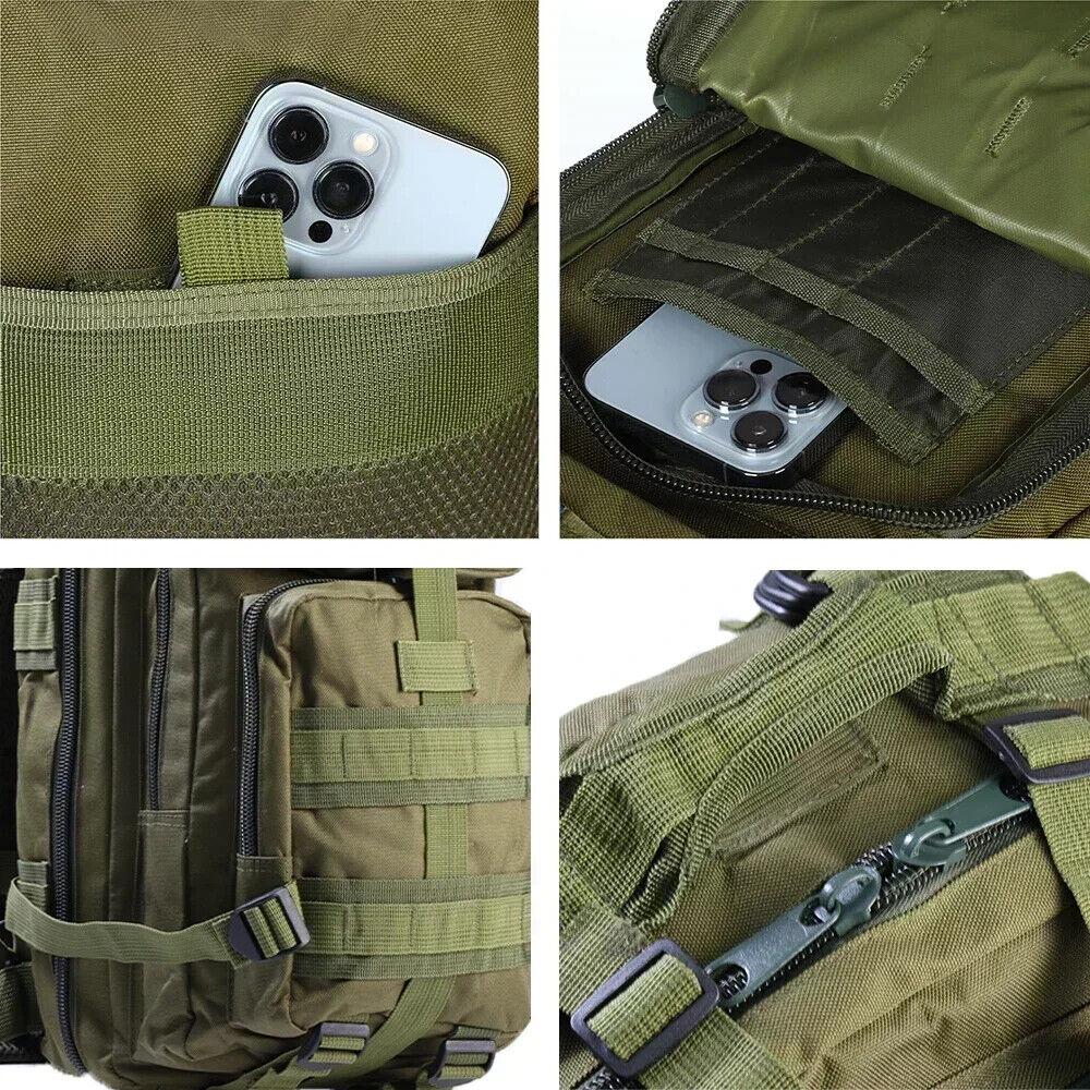 Tactical Backpack Nylon Military Backpack Camping Hunting Fishing Trekking Bags