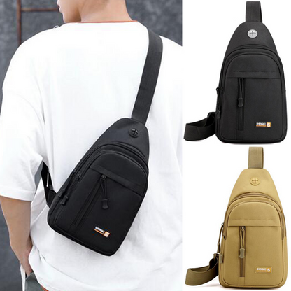 Nylon Tactical Sling Bag Crossbody Backpack Mens Casual Shoulder Chest Bags Gift