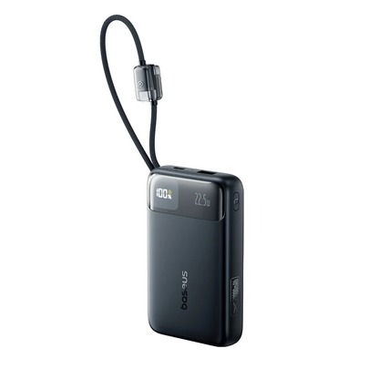 Baseus EnerFill FC11 22.5W 20000mAh Power Bank Built‑in Cable for iPhone/Android