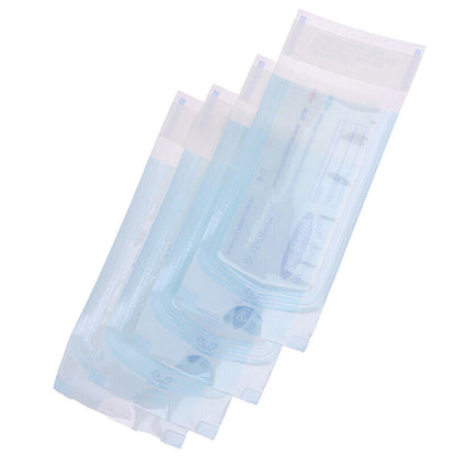 200Pcs Disposable Sterilization Disinfection Bag Set Nail Tool Sterilizer PP Bag