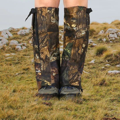 Hiking Leg Gaiter Oxford Fabric Waterproof Wear-Resistant Outdoor Hunting Warmer